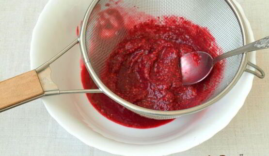 малиновый джем без варки