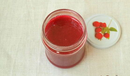 малиновый джем без варки