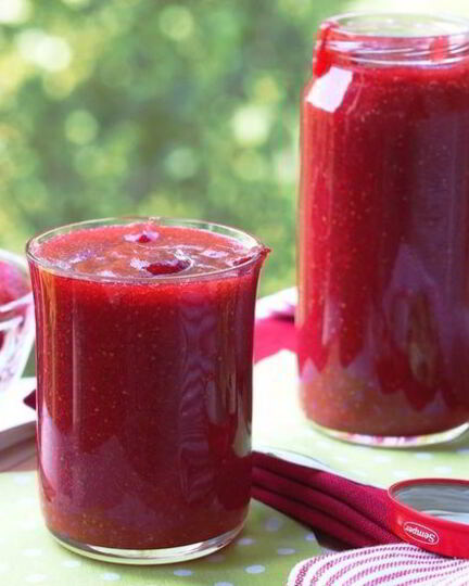 Рецепт натурального джема из клубники