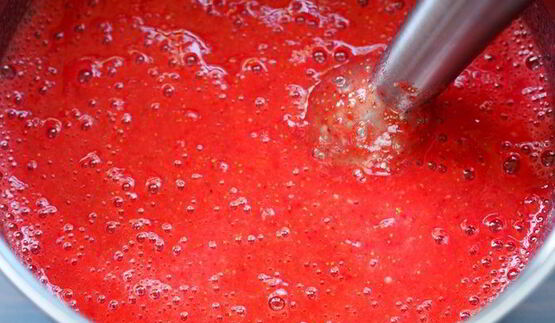 натуральный джем из клубники