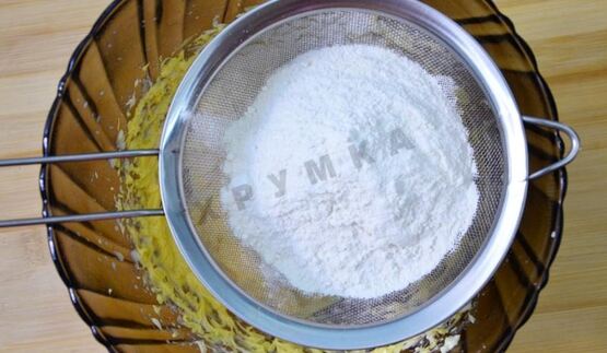 песочные корзинки с джемом