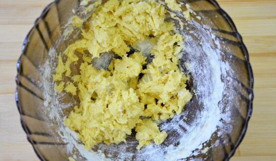 песочные корзинки с джемом