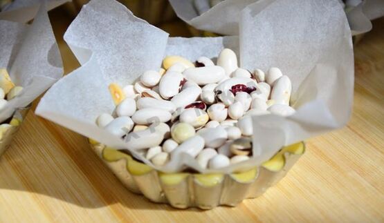 песочные корзинки с джемом