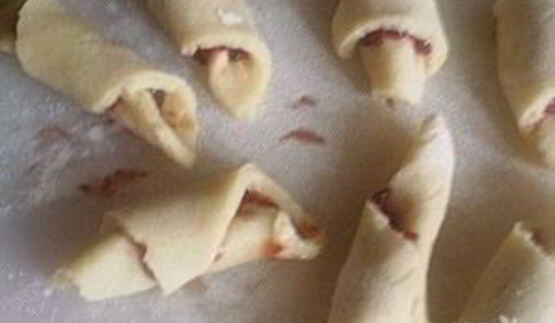 рулетики с джемом