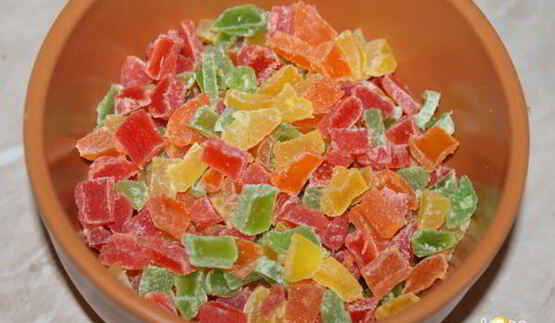 штоллен с апельсиновым джемом