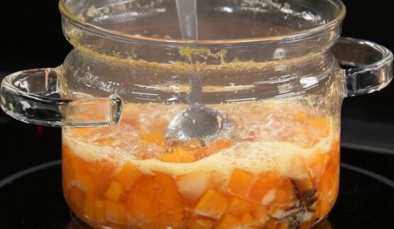 тыквенный джем с абрикосами