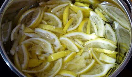 янтарный джем из апельсинов и лимонов