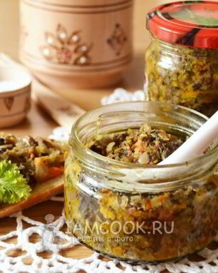 Икра из опят на зиму