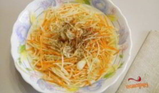 кабачки с морковью и луком на зиму