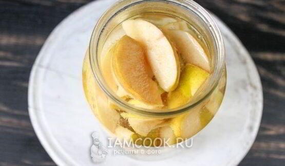 компот из айвы на зиму