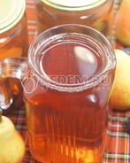 Компот из груш и слив на зиму