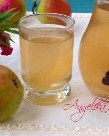 Рецепт компота из груш с корицей