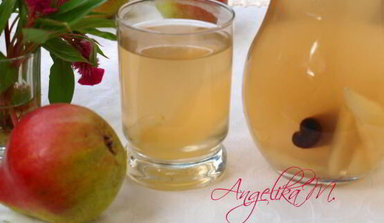 компот из груш с корицей