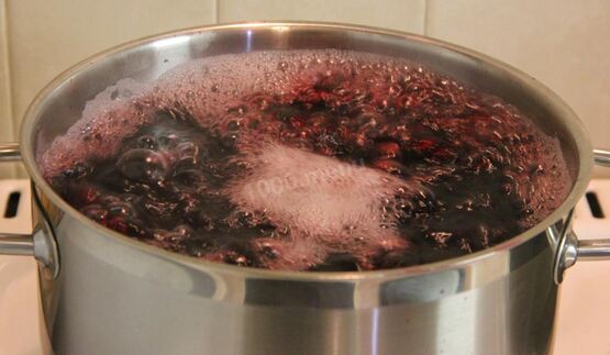 компот из ирги и малины на зиму