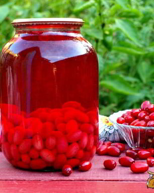 Компот из кизила на зиму