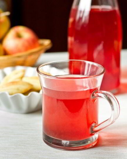 Рецепт компота из клубники и клюквы