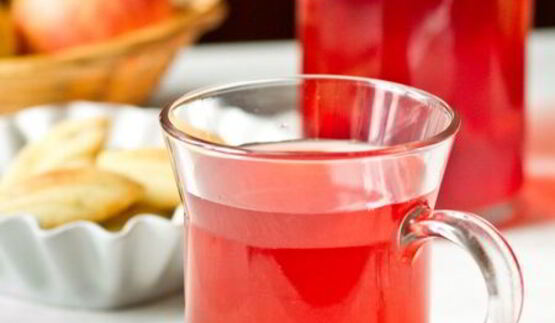 компот из клубники и клюквы