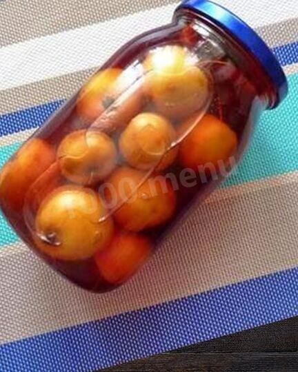 Рецепт компота иза ранетка и слив