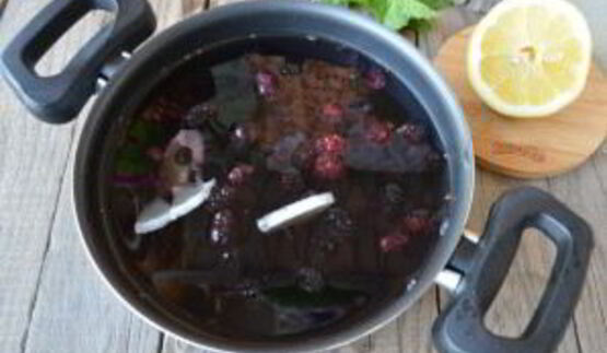 компот из шелковицы