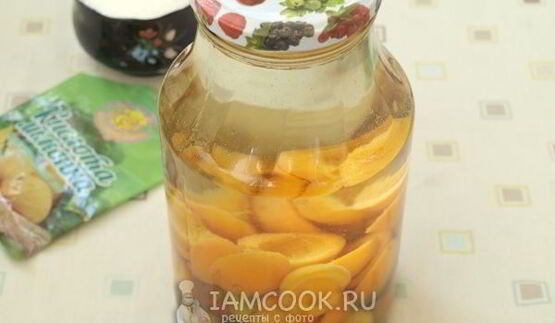 компот из сливы и абрикоса на зиму