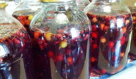 компот ягодное ассорти