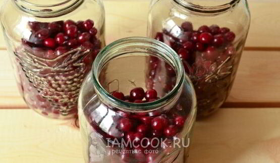 концентрированный компот из вишни на зиму