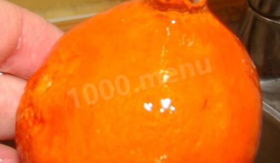 мандариновый компот из мандарин и яблок на зиму