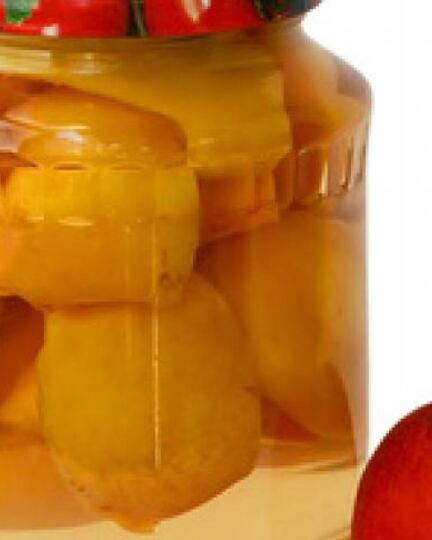 Рецепт персикового компота