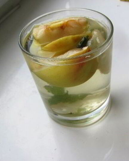 Рецепт яблочного компота из свежих яблок