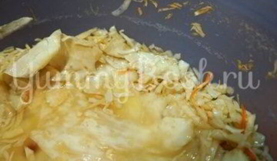 квашеная капуста с клюквой