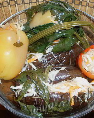 Квашеные баклажаны