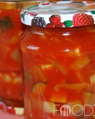 Лечо из кабачков