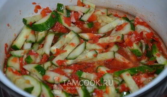 лечо из огурцов на зиму