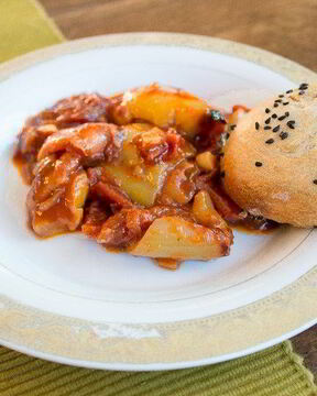 Лечо из перца и помидоров