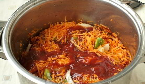 лечо из зеленых помидоров