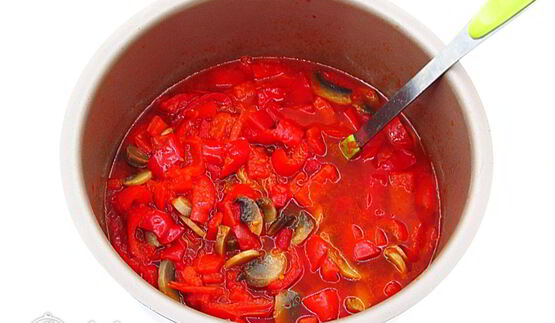 лечо с грибами на зиму