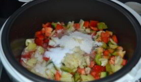 лечо в мультиварке