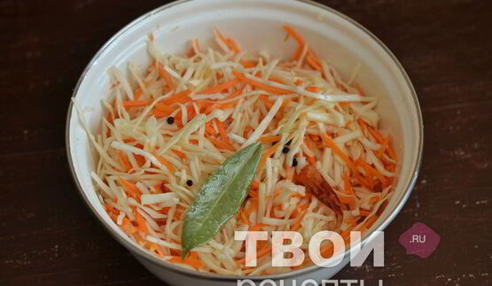 быстрая маринованная капуста