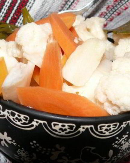 Рецепт быстро-маринованной цветная капуста