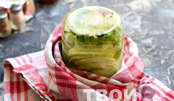 кабачки маринованные на зиму