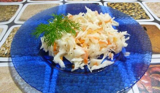 капуста быстрая, маринованная за 1 день