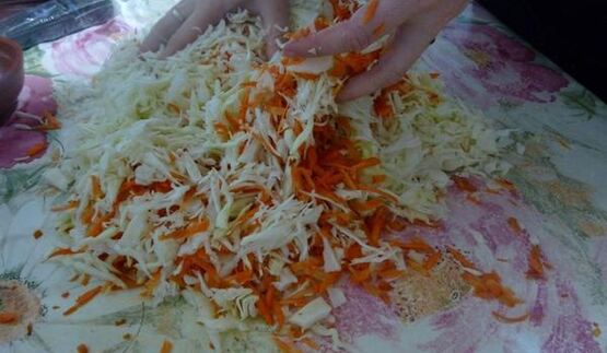 капуста быстрая, маринованная за 1 день