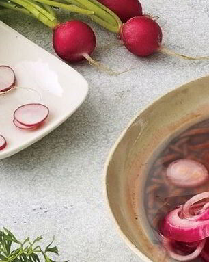 Лук маринованный быстрый