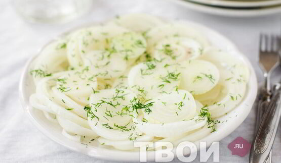 лук маринованный