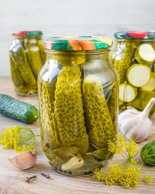 Мамины маринованные огурцы