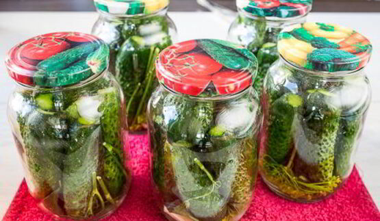 мамины маринованные огурцы