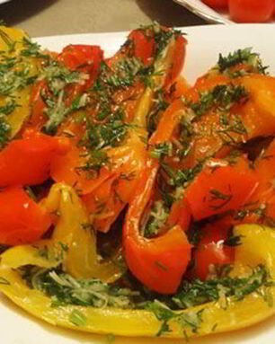 Маринованный болгарский перец