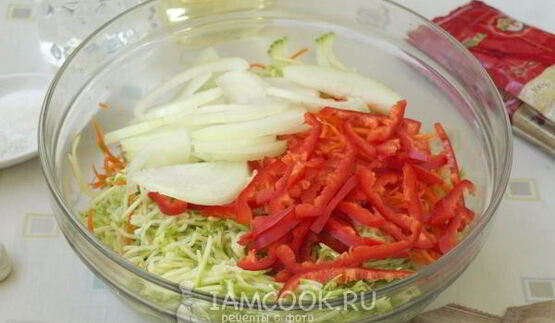 маринованные кабачки по-корейски