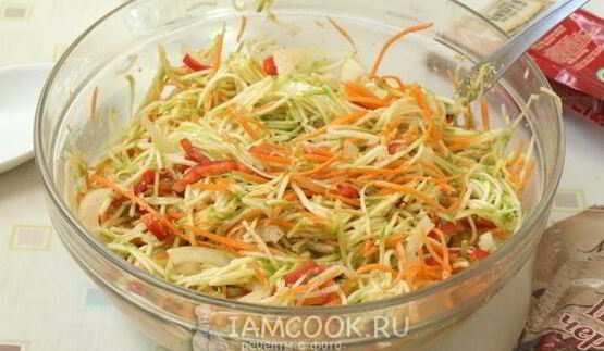 маринованные кабачки по-корейски