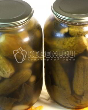 Маринованные хрустящие огурчики на зиму